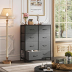 WLIVE Fabric Dresser for Bedroom, Tall Dresser - Image 9