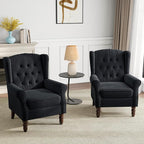 Mid-Century Modern Wingback Chair - Image 5