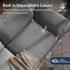 HERA'S HOUSE 124" Modular Sectional Sofa, Oversized U Shaped Couches - Image 4