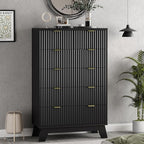Xixini Fluted Dresser for Bedroom - Image 7
