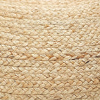 · REDEARTH · Jute Circular Jute Pouf Ottoman - Image 6