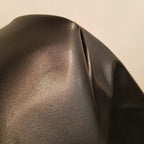 NAT Leathers | Black Soft Faux Vegan Leather PU | 1 Yard Cut by The Yard | - Image 6