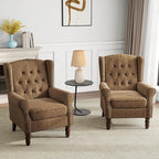 Mid-Century Modern Wingback Chair - Image 6
