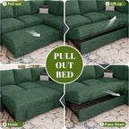 85 Inch Modular Sectional Sofa - Image 7