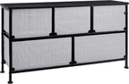 Amazon Basics Extra Wide Fabric 5-Drawer Storage Organizer Unit - Image 5